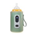 thumbnail image 1 of Bottle Warmer, Portable Lightweight Bottle Warmer Precise Heating Temperature Adjustable LCD Display with USB Cable Outdoor, 1 of 5
