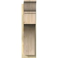 thumbnail image 2 of Ekena Millwork 8"W x 26"D x 30"H Westlake Rough Sawn Traditional Outlooker, Douglas Fir, 2 of 4