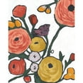 thumbnail image 3 of Warren, Annie 12x14 Black Modern Framed Museum Art Print Titled - Stretching Blooms II, 3 of 5