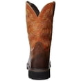 thumbnail image 4 of Justin Boot Company Mens  Stampede America Rugged Tan Work Boots, 4 of 6