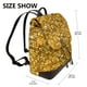 thumbnail image 2 of Fotbe Bright Shiny Golden Mochila Bolso con Estampado para Mujer, Mochila Antirrobo de Nylon Impermeable, Bolsa Ligera de Hombro, 2 of 4