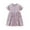 Purple, variant on Esaierr Kids Baby Summer Dresses for Girls,2-8Y Little Girls Short Sleeve Dresses Casual Cotton Summer Kids Dress
