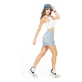 thumbnail image 3 of Mini Falda Tipo Cargo Stone Bajo Mezclilla Stretch, 3 of 5