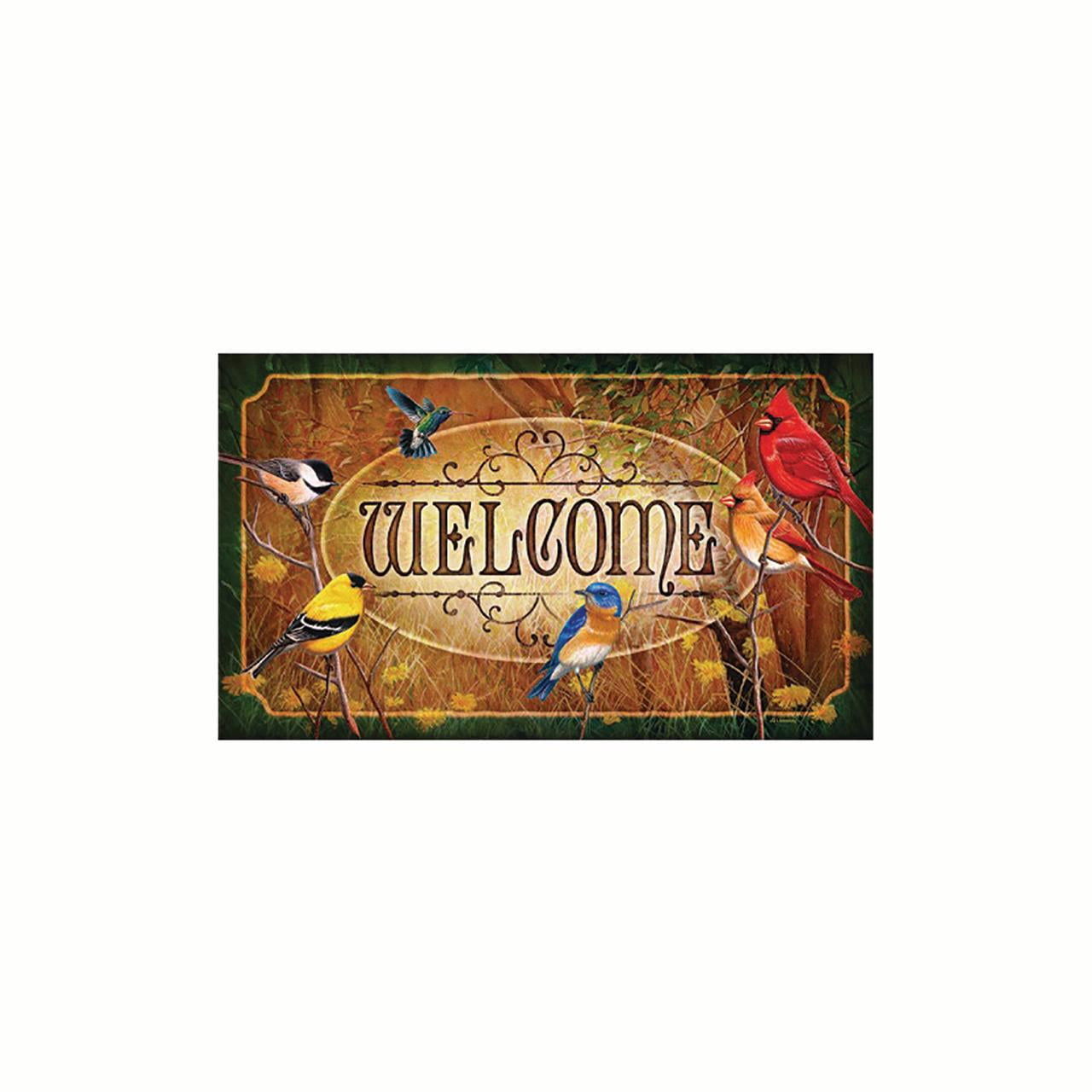 River S Edge Birds Door Mat Sku 1865 With Elite Tactical Cloth