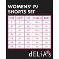 thumbnail image 7 of dELiA*s Women's Pajamas - 2 Piece Super Soft Button Down Sleep Shirt and Lounge Shorts (S-3X), 7 of 7