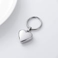 thumbnail image 2 of Heart Cremation Ash Urn Keychain for Pet Ashes Paw Print Memorial Ash Jewelry Pet Keepsake Urn Key Chain for Ashes for Dog Cat, 2 of 5
