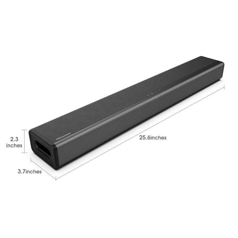 Hisense HS214 2.1 Sound Bar - Compact Home Theater System with