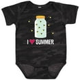 thumbnail image 3 of Inktastic I Love Summer Cute Fireflies Boys or Girls Baby Bodysuit, 3 of 5