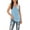 Light Blue, variant on Asklazy Women's Summer Sleeveless Chiffon Blouse Business Casual Tank Flowy Tops for Women,US Size,Light Pink,M