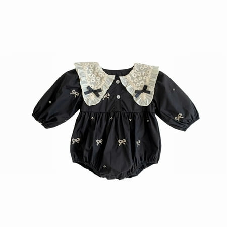 

Pimfylm Baby Bodysuits Zipper Long Sleeve Toddler Bodysuits A 80