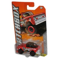 Matchbox Mountain (2011) Red Ford Bronco 4x4 Toy Car 53/120