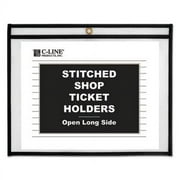 C-line Ticket Holders, Stitched, Clear, Open Long Side, 25 per Box , Each