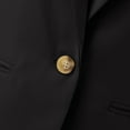 thumbnail image 5 of Women's Button Pockets Cardigan Formal Suit Long Sleeve Lapels Business Jacket Coat plus Size Womens Outdoor Vest Business Casual Jacket Western Fashion Womens Anorak Jacket Womens Denim Jackets, 5 of 6