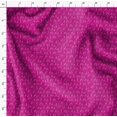 thumbnail image 4 of Soimoi Pink Cotton Cambric Fabric Notes Musical Instrument Printed Fabric 1 Yard 42 Inch Wide, 4 of 5