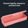 thumbnail image 4 of Fairnull 2Pcs Tool Storage Box Large Capacity Buckle Closure Smooth Surface Nail Tool Storage Box Stationery Container Household Supplies, 4 of 10