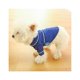 thumbnail image 1 of Greeniant Ropa de primavera y verano para mascotas, ropa transpirable de poliéster elástico, camisa bonita, cómoda, a prueba de viento, para caminar al Ropa para mascotas XS azul oscuro S Greeniant PT004207-02, 1 of 6