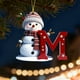 thumbnail image 3 of Adornos navideños personalizados con letras 2025 | Colgante acrílico para decorar el árbol | Adornos navideños personalizables para la decoración del hogar, 3 of 6