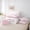 White Pink, variant on Erosebridal Kawaii Ribbon Twin Bedding Sets 7-Piece for Kid, Butterfly Knot Bedding Comforter Set, White Pink