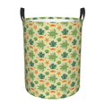 thumbnail image 6 of Lsque Sea Turtle pattern Laundry Hamper Basket, Tall Woven Rope Hamper Basket for Clothes, Lightweight Storage Basket, Collapsible Waterproof-Small, 6 of 8