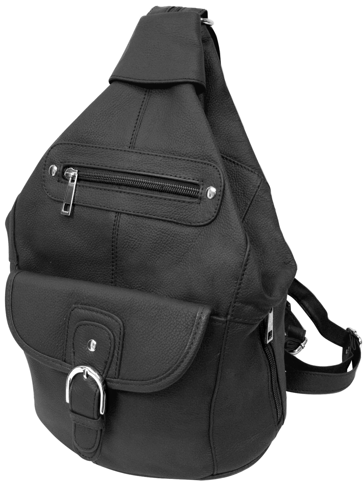 womens black backpack handbag