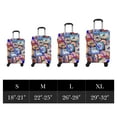 thumbnail image 3 of DODAMOUR Elastic Polyester Suitcase Protector, Washable Luggage Cover for 22-25 Inch Travel Luggage (Round Mark, M), 3 of 6