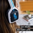 thumbnail image 4 of ASTRO Gaming A20 Wireless Headset Gen 2 for PlayStation 5 and 4, PC & Mac - White/Blue, 4 of 5