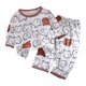 thumbnail image 1 of Odeerbi 18M-9 Años Niños Niñas Pijama de Verano de Algodón de Manga Larga Conjunto de Pantalones Suaves Con Estampado de Osos Juegos de Pijama de Dos Piezas, 1 of 4
