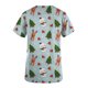 thumbnail image 5 of Fiudx Ofertas de La Semana Blusa de Manga Corta con Cuello En V para Mujer, Uniforme de Pascua con Bolsillos Impresos, Blusa de Enfermería, 5 of 5