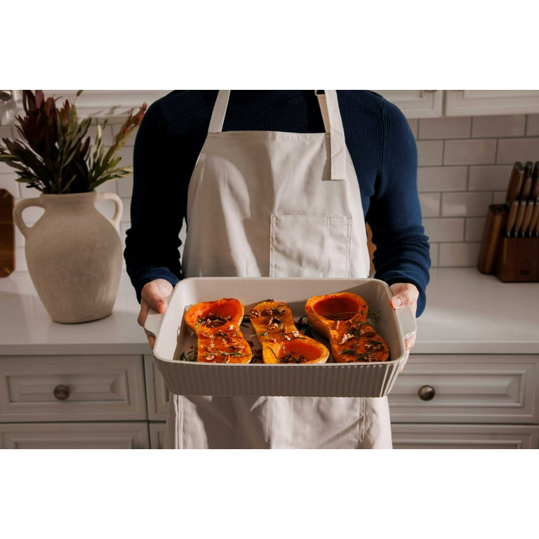 Thyme & Table 10-Piece Ceramic Bakeware Set - Taupe - Walmart.com