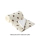 thumbnail image 3 of Manta polar de doble capa para niños | Edredón de gasa cálido y relajante | Manta suave de 100 x 120 cm para cama y sofá | Beige, blanco y naranja, 3 of 6