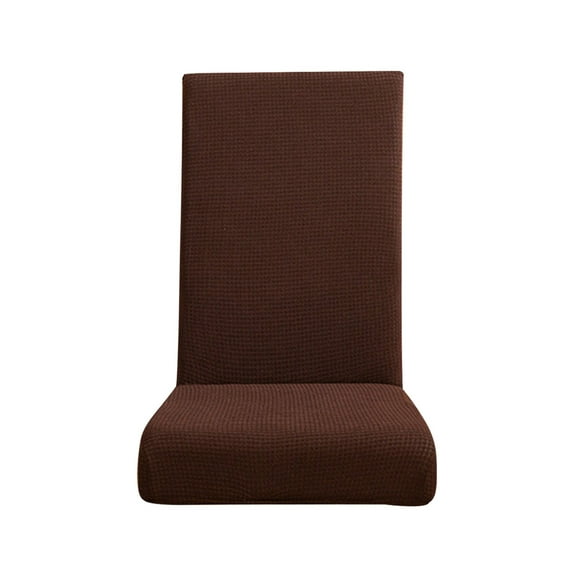 Anckoeil Solid Color Brushed High Elastic Chair Cover Soft and Comfortable Chair Seat Cover -proof and Dirt- Chair Slipcover Suitable for Dining Chair
