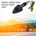 thumbnail image 4 of Kenally 4 Uds indicadores de señal de motocicleta luz de giro Triangular accesorios universales para motocicleta Accesorios para motos, 4 of 6