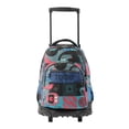 thumbnail image 1 of TOTTO Mochila Escolar Grande para Niño - Reforzada Porta Laptop 15.4 - Con Ruedas | 25 L RENGLON multicolor G, 1 of 7