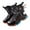 Black, variant on Otqutp Snow Boots for Kids Boys Girls Chunky Hiking Shoes Water Resistant Faux Fu𝗿 Lined Cold Weather Outdoor Warm Shoes