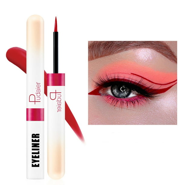 Aimiya Pudaier 3.5g Liquid Eyeliner Colored Not Smudged Fast Film Formation No Decolorization Eye Makeup Eyeliner Pen Makeup Studio -
