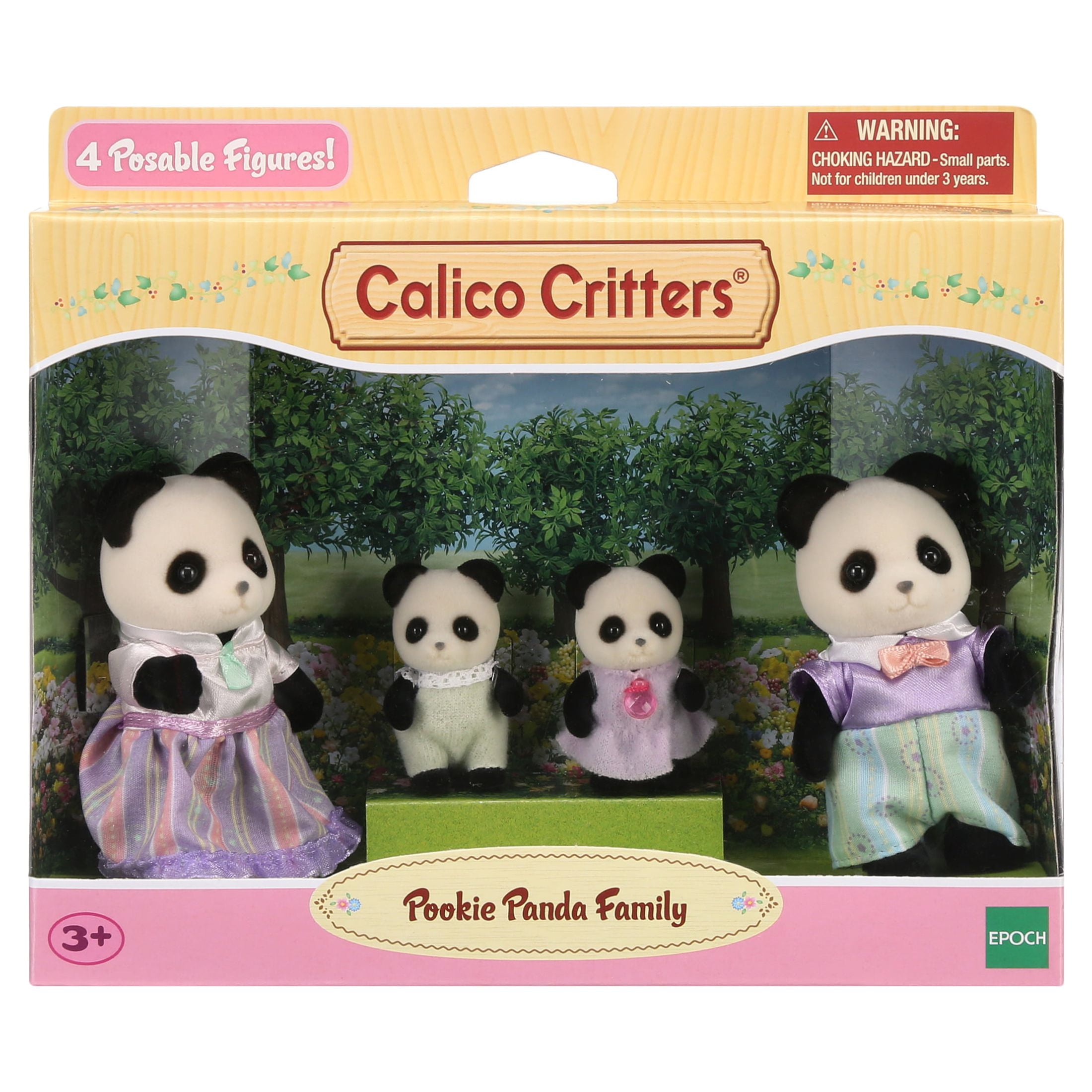 Sylvanian Families/Calico Critters Pookie Panda Family Unboxing - New for  2021 