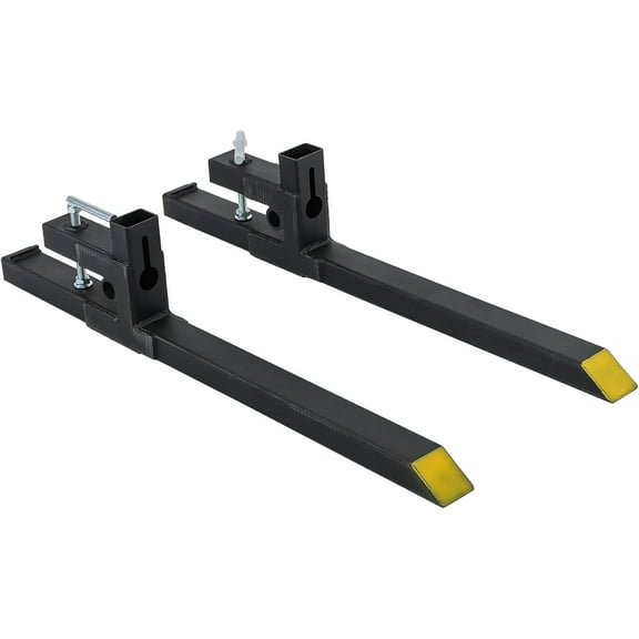 labwork 43 2000lbs Clamp on Pallet Forks Replacement for Tractor Attachments Skid Steer Loader Bucket