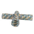 thumbnail image 4 of 4 Way Cat Tube, Printed Robust Cat Tunnels Tear Resistant Easy To Store  For Home For Small Pets, 4 of 8
