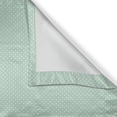 thumbnail image 6 of Ambesonne Green Grommet Curtain, Retro Little Polka Dots, 50" x 63", Mint Green White, 6 of 6