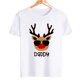 thumbnail image 4 of Ciervo fiesta de Navidad familia ropa a juego madre padre hija hijo chico bebé camiseta primo tía camiseta de manga corta Top Tee, 4 of 5