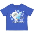 thumbnail image 3 of Inktastic Are You Yeti For Christmas with Yeti Holding Christmas Tree Boys or Girls Toddler T-Shirt, 3 of 5