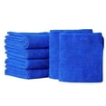 thumbnail image 2 of Microfiber Cleaning Cloths for Car Detailing - Super Absorbent Reusable Wash Towels | 6 Pack | 9.84 x 9.84 Inch | Soft Multi-Purpose Blue Wipes for Home, Auto, Polishing and Drying, 2 of 5