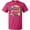 Cyber Pink, variant on Inktastic Happy Mother's Day Flowers T-Shirt
