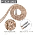 thumbnail image 3 of 2Pack Rhinestone Shoe Lace, 31.5" Bling Glittered Ropes Drawstring Cords Replacement (Champagne), 3 of 6