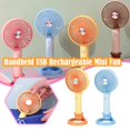 thumbnail image 2 of Hand Held Fan Rechargeable, Portable Handheld Fan x1, 2 of 8