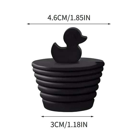 TIMIFIS Bathtub Plug High Temperature Bathroom Floor Plug Conical Screw Plug Rubber Sealing Water Plug Drain Cover