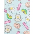 thumbnail image 3 of Wonder Nation Toddler Girls Short Sleeve Tee and Shorts Cotton Pajama Set, 2-Piece, Sizes 12M-5T, 3 of 3