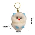 thumbnail image 3 of Ikohbadg Cute Little Owl Car Keychain Pendant, High-Grade Plush Schoolbag Pendant, Adorable Keychain Gift for Kids and Adults, Perfect Birthday Gift for Unique Style and Fun, 3 of 6