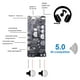 thumbnail image 4 of Amplificador de potencia Reproductor de música estéreo de audio 5.0 compatible con Bluetooth Negro, 4 of 8