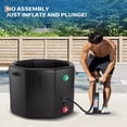 thumbnail image 4 of Danolapsi Ice Bath Tub for Athletes, Compatible with Water Chillers, 186Gallon Inflatable Cold Plunge Tub with Insulated Lid, Portable Cold Water Therapy Ice Pod for Recovery,186Gallon, 4 of 7